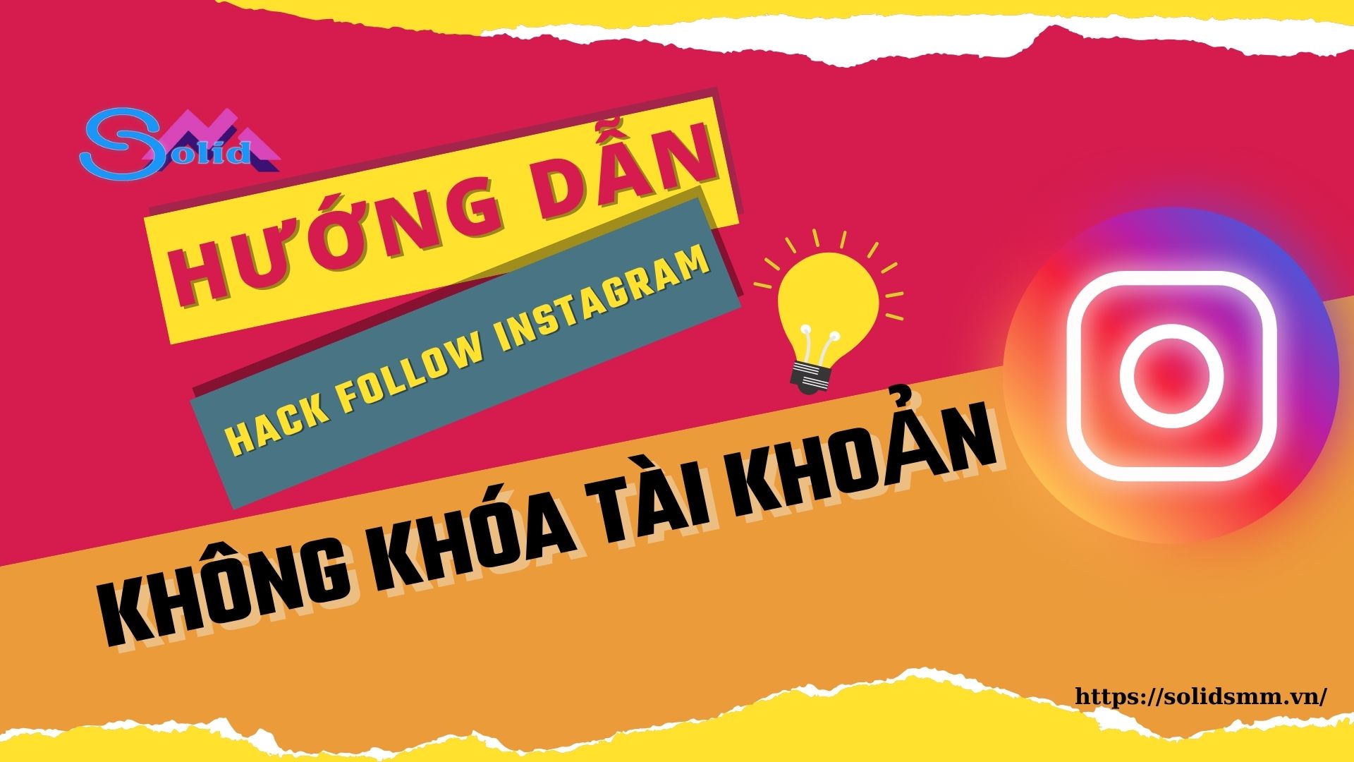 Hướng dẫn hack follow Instagram không khóa tài khoản